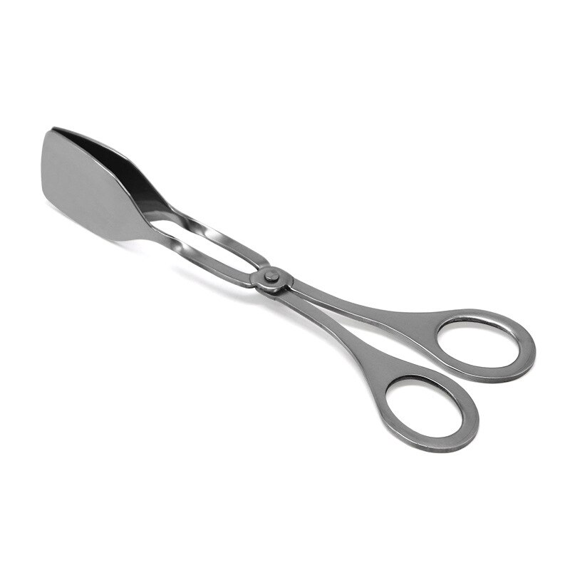 Grilltång kökstång klämma rostfritt stål matlagningssax tång buffétång kökstillbehör