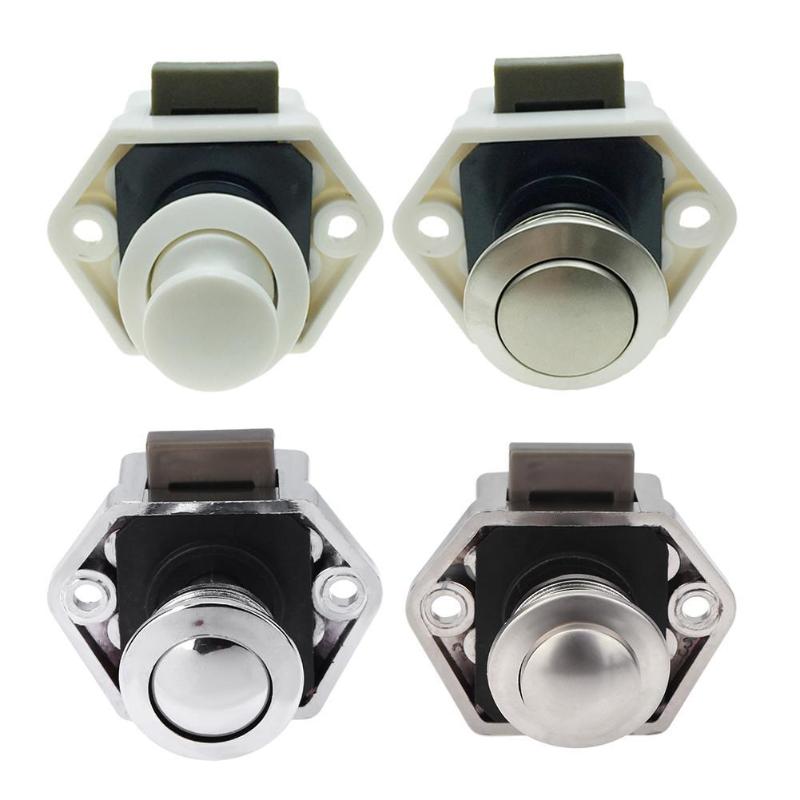 Bloqueos de botón para pestillo de cajón, accesorios para muebles, Camper, botón de bloqueo de coche, perilla de cierre, RV, caravana, barco, Motor, armario de casa, Herramienta de bloqueo 4.