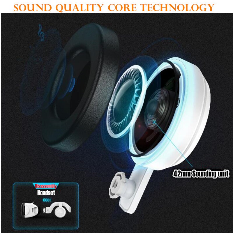 Shinecon tusen magisk spegel  g06e virtuell verklighet 3d glas storbilds teater storbilds 3d film vr glasögon huvudbonader glas