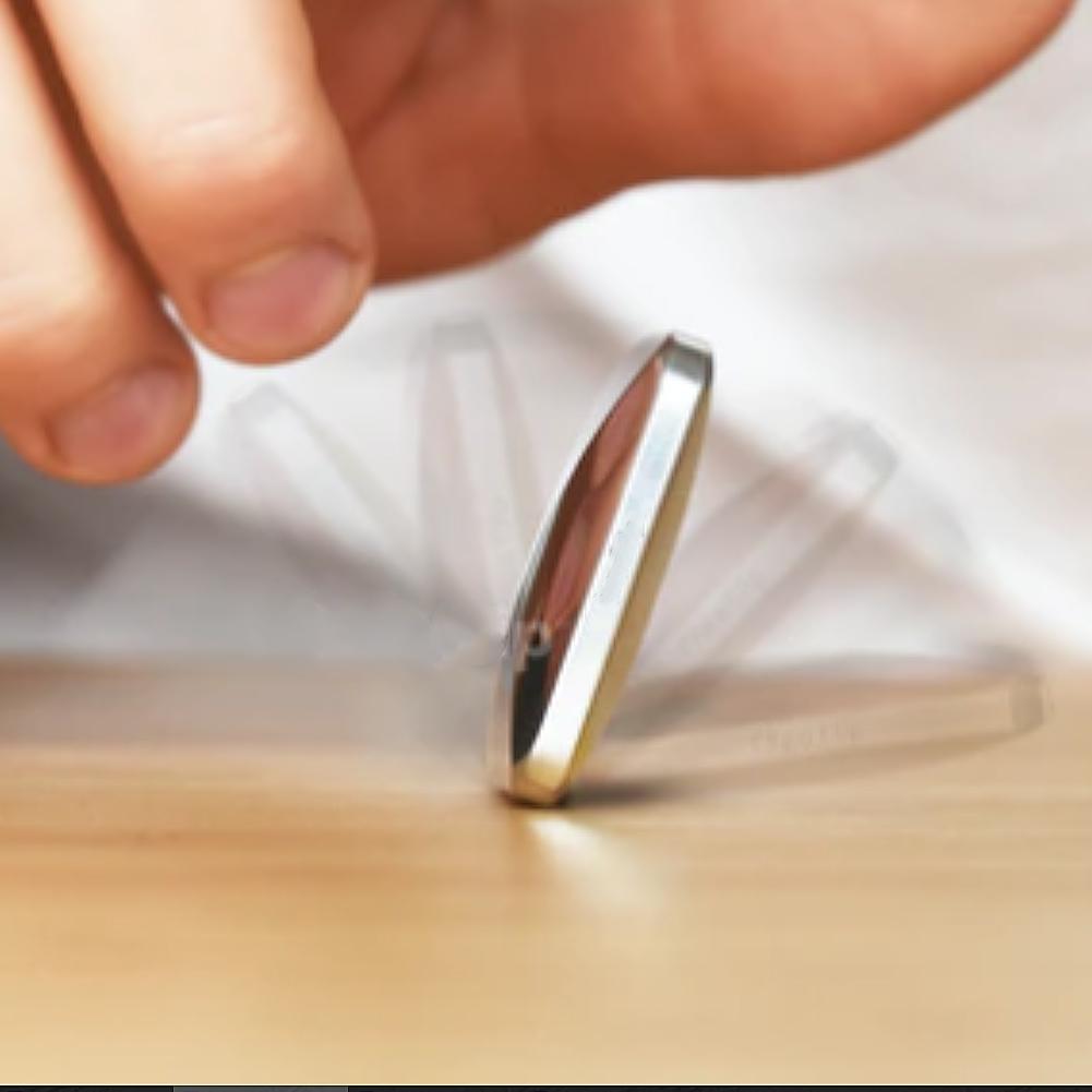 Mini Metalen Vierkante Hexagon Desktop Stress Relief Hand Vinger Spinning Toy
