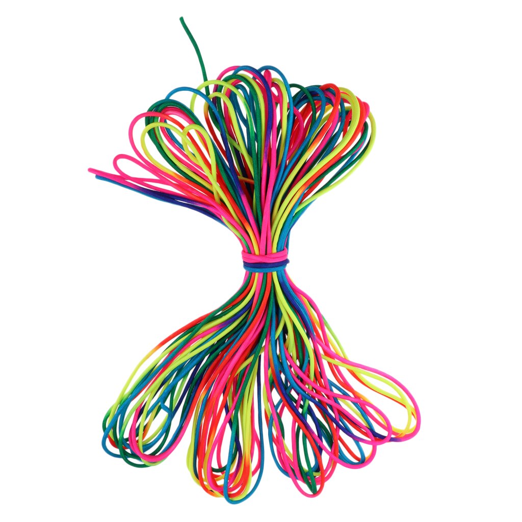 Multi-use Climbing Rope Safety Paracord Mountaineering Rainbow