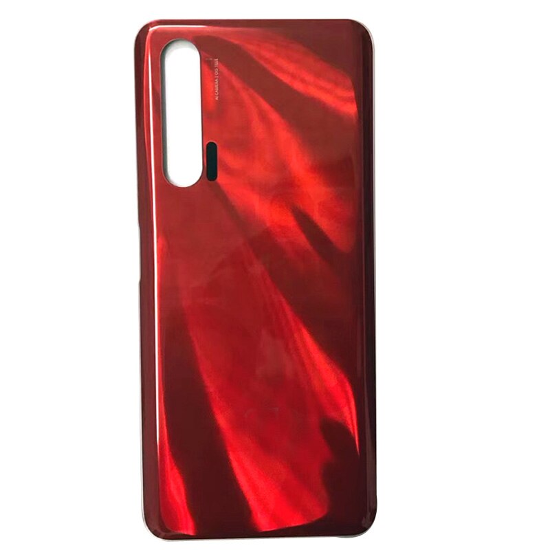 Caso de habitação traseira para huawei nova 6 volta vidro da bateria capa painel porta traseira para huawei nova 6 5g volta vidro capa substituição