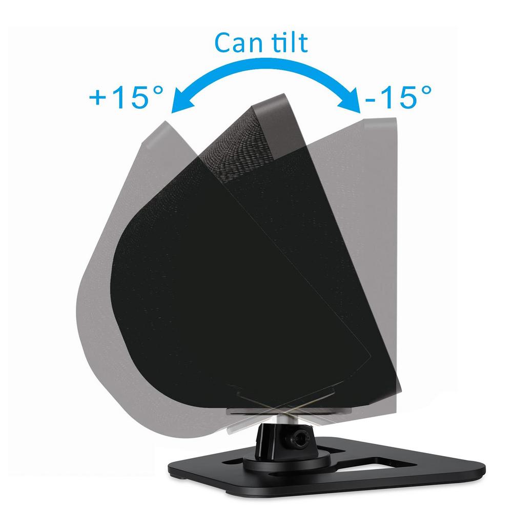 Aluminium Alloy Speaker Stand Holder For Echo Show 8 Mount Bracket Adjustable Base Support For Echo Show 8 Speaker Bracket