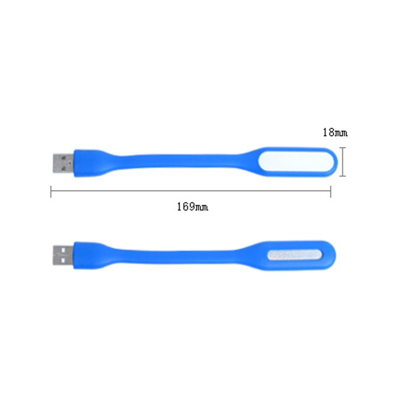 2Pcs Flexible USB LED Light Lamp Portable Super Bright USB LED Light For Power Bank Computer School Office Supplies Student