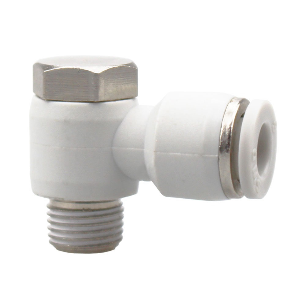 M3 M4 M5 M6 1/8" 1/4" 3/8" 1/2" BSP mannelijk naar 4 6 8 10 12 14 16 mm buiselleboog messing pneumatische luchtfittingen push-in connector