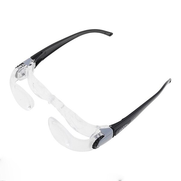 Lentes ajustables de grado presbicia gafas de lectura 2,1 veces 0 ~ 300 miopes lupa de anteojos lupa telescopio de pesca lupa: 7102L Hyperopia
