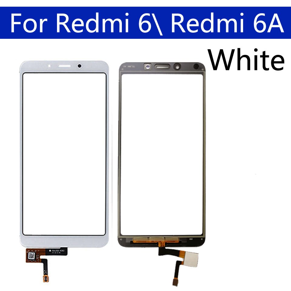 5.45 &quot;Voor Xiaomi Redmi 6 Redmi6 Redmi 6A Touch Screen Panel Sensor Lcd-scherm Glas Lens Panel Touchscreen Digitizer