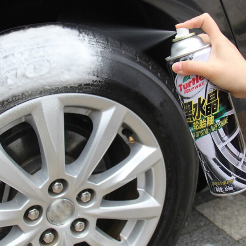 Cera de neumáticos de cristal negro para traje, abrillantador protector de neumáticos, agente de limpieza automotriz, tc-153 de cubo de rueda