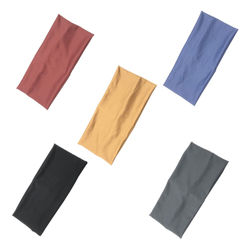 Cinta de cabeza para el sudor deportiva absorbente para hombre y mujer, cintas para el pelo para Yoga, banda para el sudor, accesorios para ciclismo carrera deportes al aire libre, 1 unidad