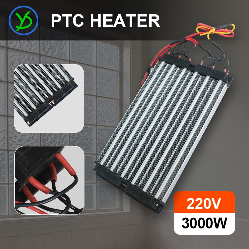 3000W ACDC 220V PTC electric air heater 230*150mm Surface-Insulated ...