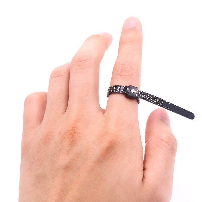 Finger size measurement circle Measuring tape size Finger circumference measurement US tape Soft Ruler Measuring ring size