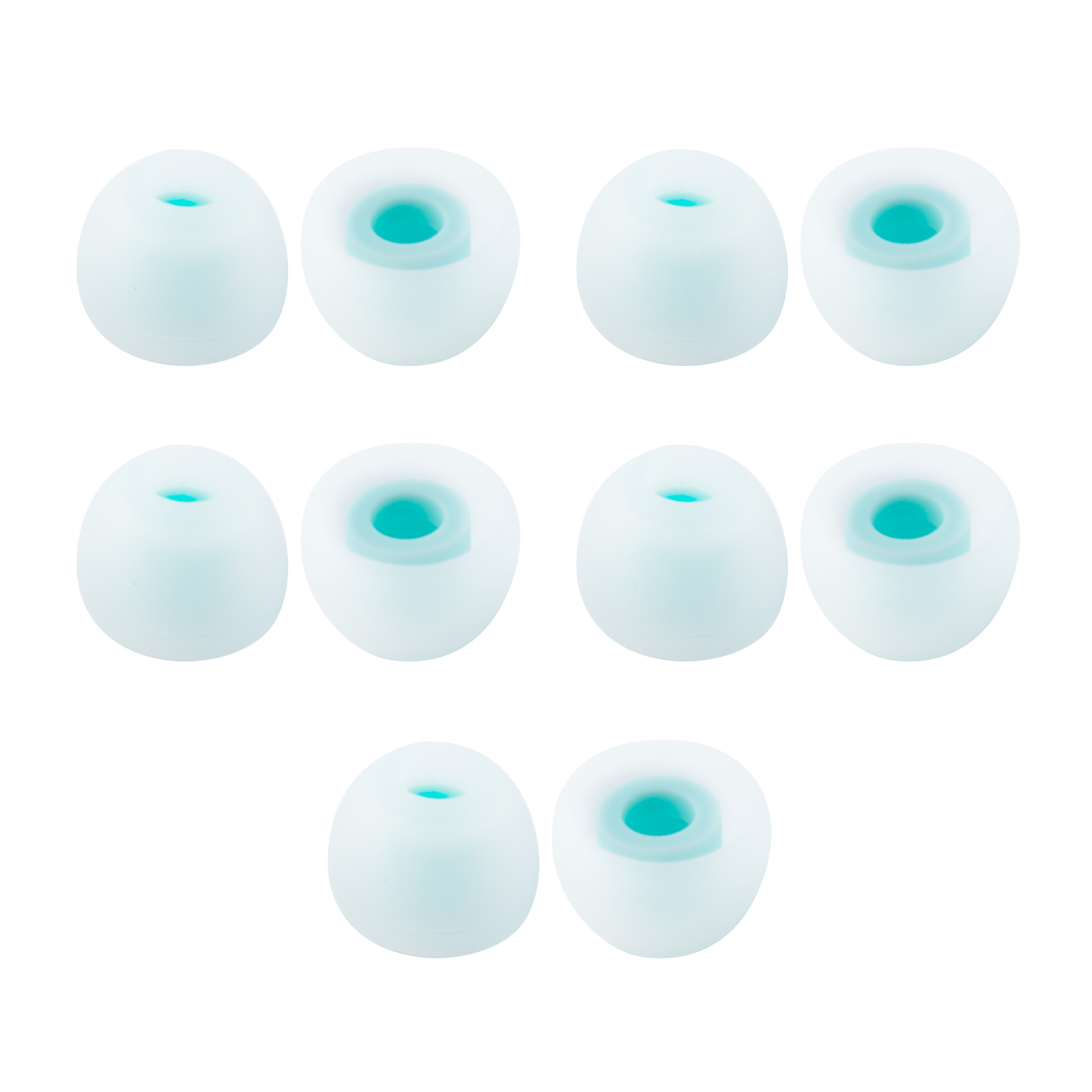 Wooeasy KBEAR 07 Silicone Earphone Eartips S M M- M+ L Size In Ear Earbuds Headset Headphones Accessories for KBEAR KS2 LARK IEM: Blue