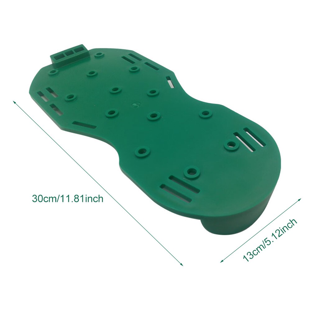 Sandalias de aireación de jardín para hombre y mujer, zapatos de gran resistencia con correa de gancho, Patio exterior, con pinchos, para césped