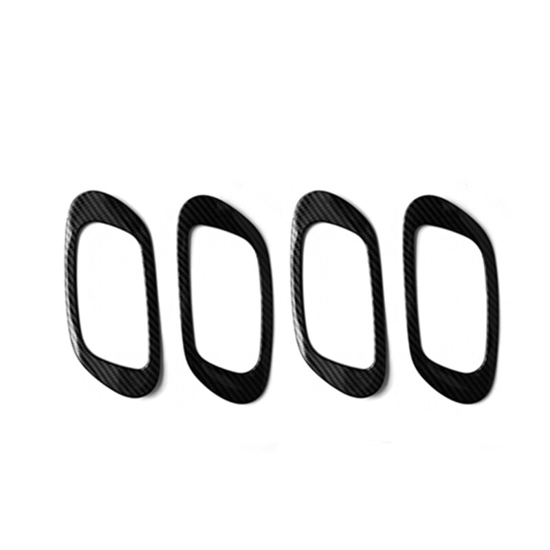 Einstiegsleisten Schutz Für Honda HR-V 4-tlg. - Kohlefaser Folie Lackschutz Rot