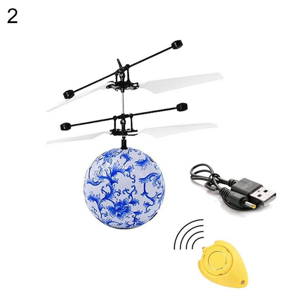 UFO Ball Flying Helicopter Toys Anti-collision Magic Aircraft Mini Induction Drone Electronic Antistress Toy for Boys Kids Adult: 2