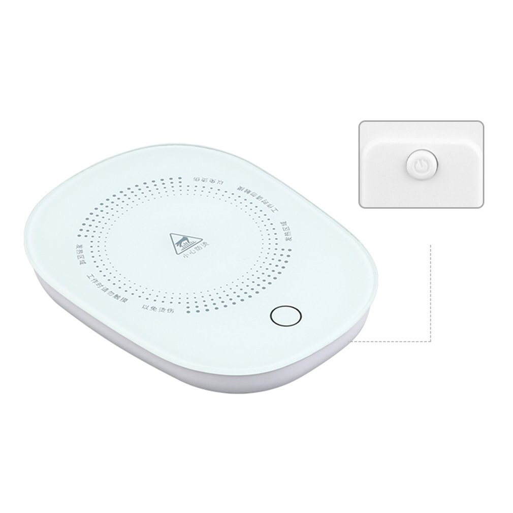 Elektryczny kubek termiczny robić kawy płyta stała temperatura podstawa grzewcza powaga przełącznik indukcyjny grzałka podstawka