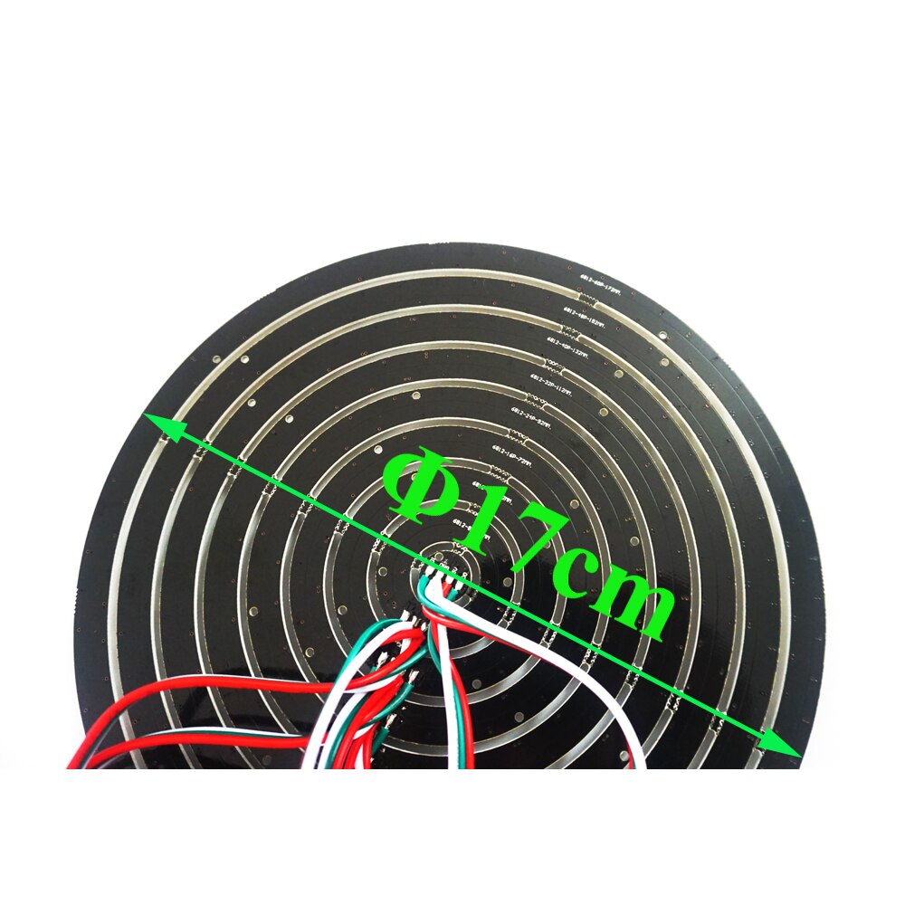 WS2812B Ring 241 Pixels WS2812 SK6812 5050 Rgb Led Ring 5050 Ingebouwde Rgb Adresseerbare DC5V
