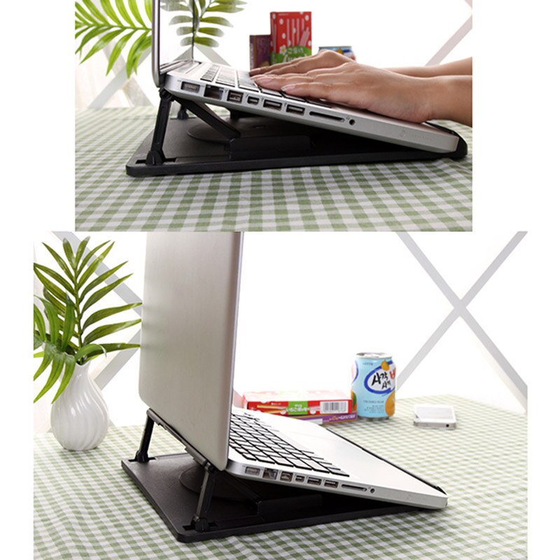 ZXShow Bureaurek Voor Laptop - Verstelbare Klem - Aluminium - Zwart - Geen Boren - Anti-kras Pads - 10 Kg Draagvermogen