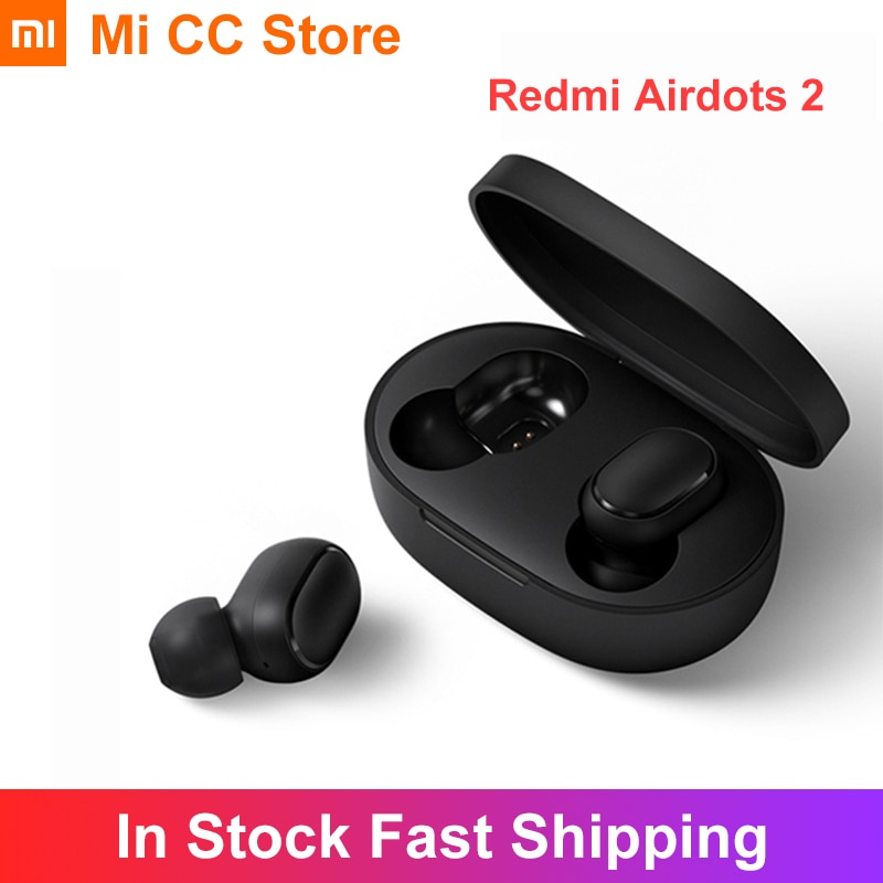 Xiaomi Redmi Airdots 2 Draadloze Oortelefoon Ai Controle Bluetooth 5.0 In-Ear Stereo Bass Headset Tuur Draadloze Oordopjes Voor redmi 9A