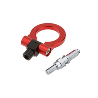 Rastp - universele aluminium trekhaak achter voor bmw  e46 e81 e30 e36 e90 e91 trekhaak rs -th006: Rood