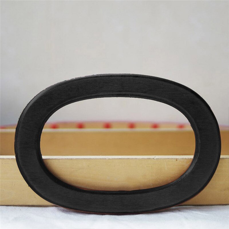 Oval Shape 2 Pieces suit Of Wood Bag Handle Wooden Cloth Purse Frame Bag Parts Handles