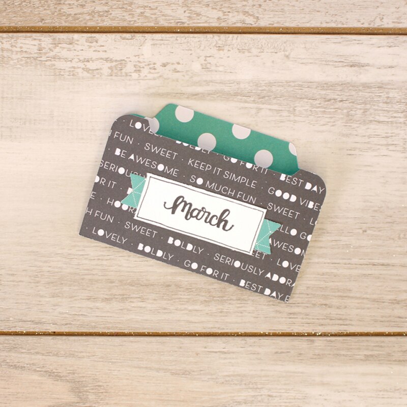 Lucky Goddess Craft Metal cutting dies Mini file folder Scrapbook paper craft knife mould blade punch stencils dies