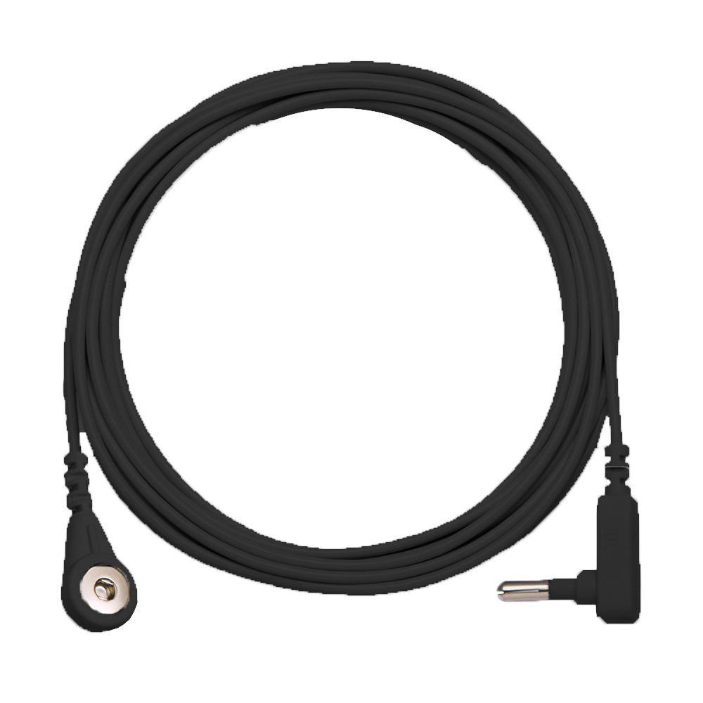 Earthing Cord / Socket Adapter / Rod / Bracelet for Grounding Sheet / Earthing Pillowcase/ Grounded Mat: grey