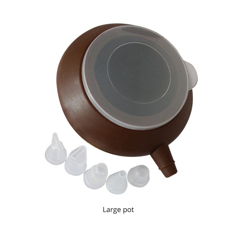 Pastry Boards Macaron Kit Silicone Baking Mat with Circles Macaron Pad Pot Set Baking Sheet Oven Mat Decor Pot 217: Larger pot 5 nozzles