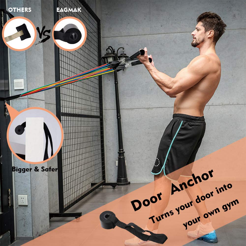 Juego de bandas de resistencia para ejercicio muscular, cuerdas de tracción elásticas para entrenamiento, terapia física, gimnasio en casa, entrenamiento de fuerza