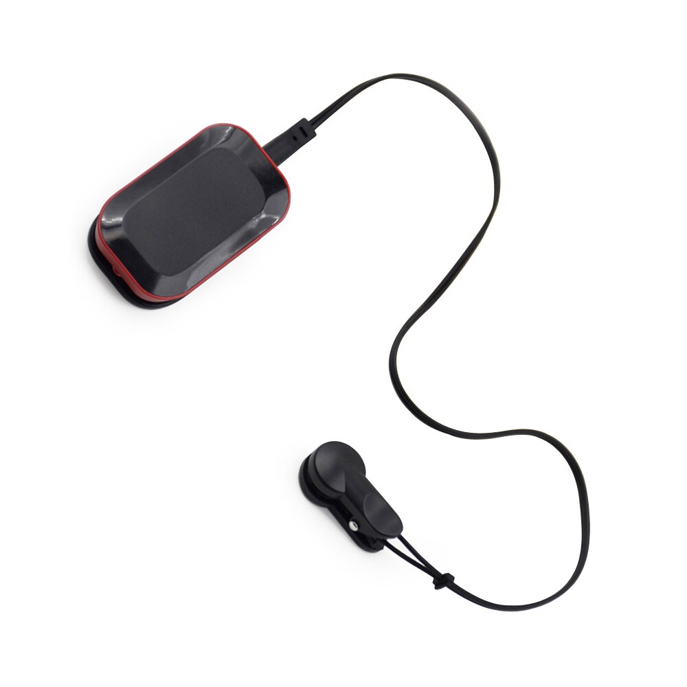 Bluetooth Hartslagvariabiliteit Monitor Bruin Ear Clip Hartslagsensor Hrv Monitor Mobiele Telefoon Real-Time Hartslag monitor: Default Title