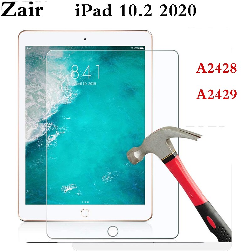 Hartowana folia do Apple iPad Mini Pro Air 1 2 3 4 5 6 7 8 9.7 10.2 10.5 11 12.9 pełne pokrycie Screen Protector szkło ochronne: iPad 10.2 2020