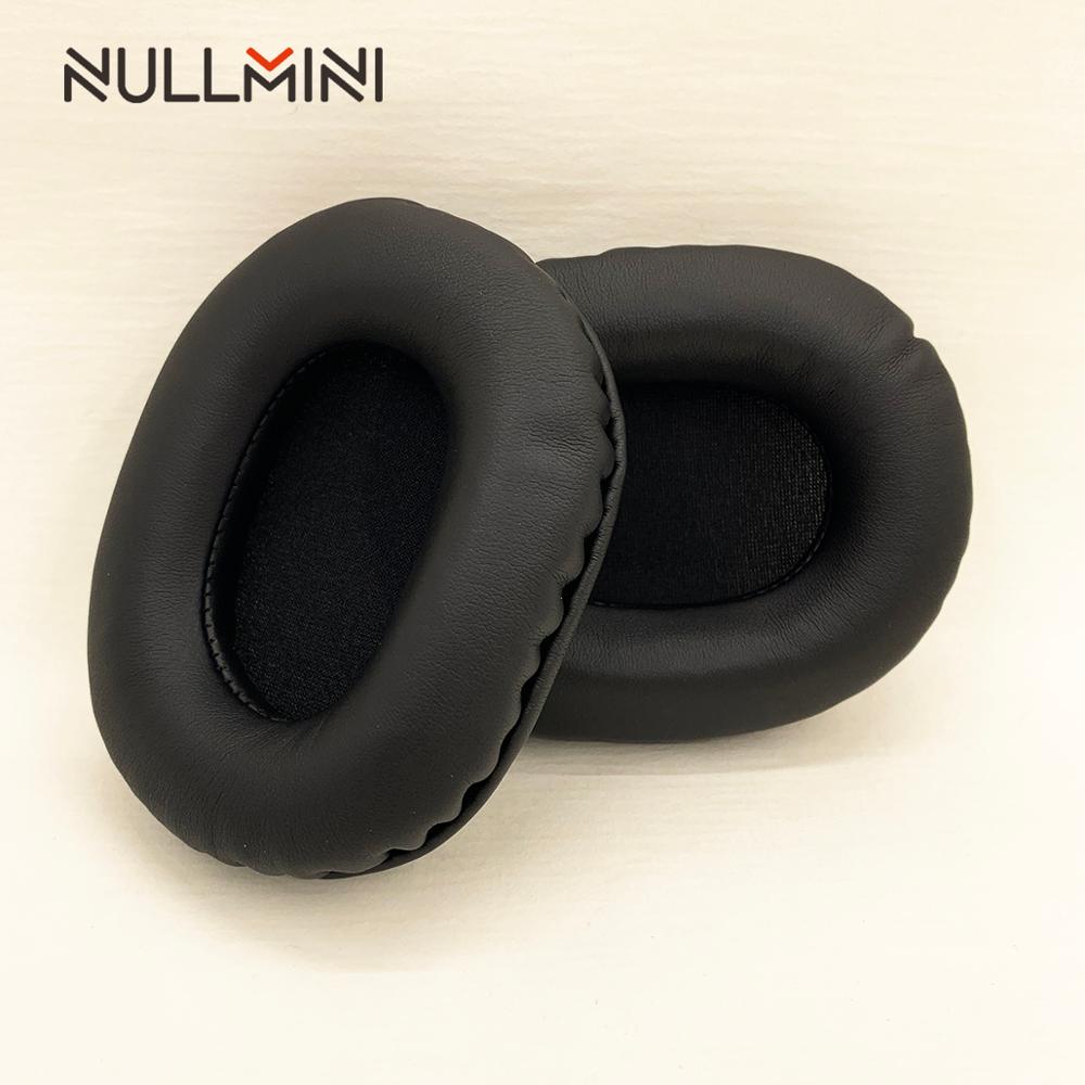 NullMini Replacement Earpads for Bluedio UFO Headphones Thicken Leather Earmuff: Leather