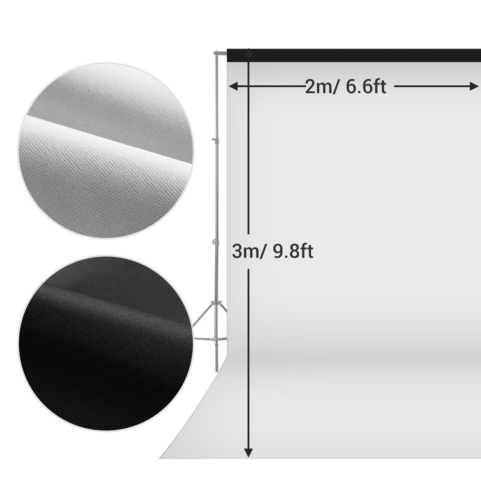 Green Screen Backdrop 2m X 3m 6 6ft X 9 8ft Portable Green Screen Background Large Green Chromakey Muslin Collapsible Photography Backdrop For Photo Studio Live Streaming Zoom Meeting Gaming