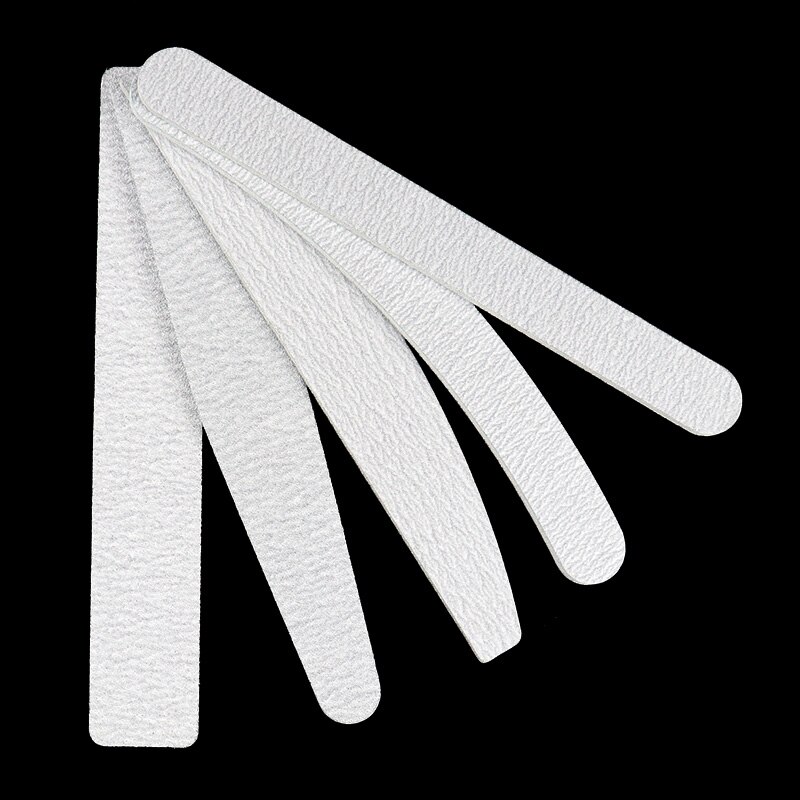 Wakefulness 5 stuks schuurpapier nagelvijl limoen 100/180 schuurbufferblokken set grijze nagelvijlen voor uv-gellak manicure tool: 06 mix 5 stuks