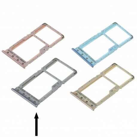 Sim Tray Voor Xiaomi Redmi 6 / 6A Zwart