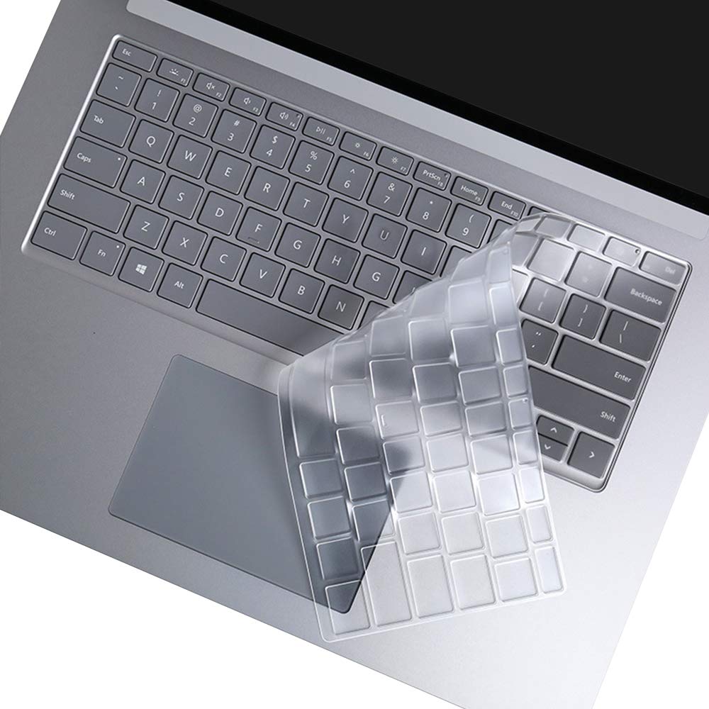 Ultra Thin Protective Skin TPU Keyboard Cover for Waterproof 2 3 Pro 3 4 5 6 7 Surface Laptop 3 Book 10.8 12.3 13.3