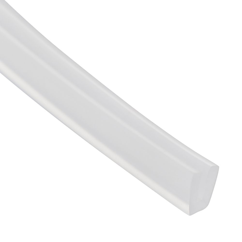 2 Meter U-Kanaal Rubberen Rand Afdichtstrip Douche Deur Glas Afdichting Tape Rand Guard Tochtstrip Meerdere Maat