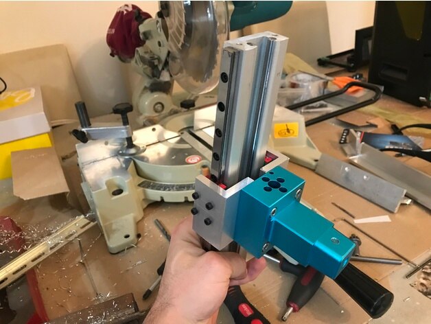 1set Anycubic fotón 3D impresora de aleación de aluminio de doble eje Z MGN9H carriles lineales actualización Mod kit
