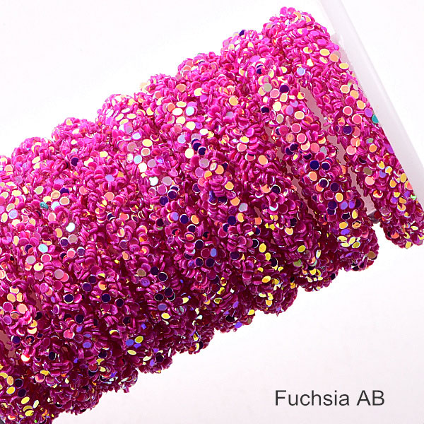 1 Yard 6mm Resin Rope Rhinestones Many Coloes Tube... – Grandado
