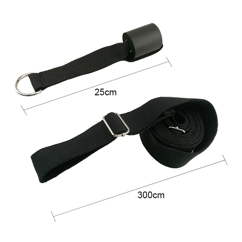 Door Yoga Flexibility Leg Stretch Belt Flexibility Stretching Leg Stretcher Strap for Dance Gymnastics Trainer 300*3.8*0.2CM