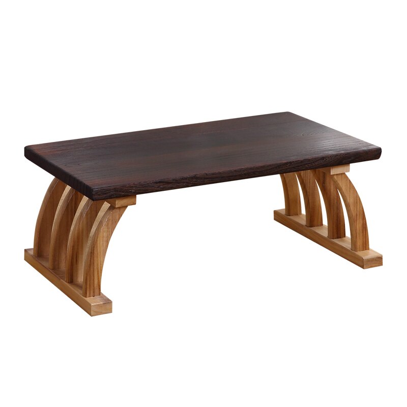Chinese Lage Theetafel Houten 60X40X30 Cm Woonkamer Bijzettafel Voor Koffie Aziatische Antieke Vloer tatami Thee Tafel F6023