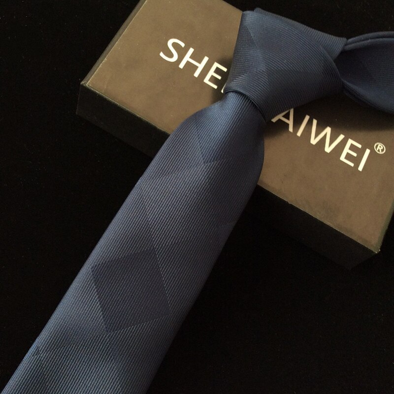 Neue 6CM Roten Streifen Hals Binden Hochzeit Blumen- Gravata Schlank Krawatten Für Männer Krawatten Punkt Mann zubehör: 2
