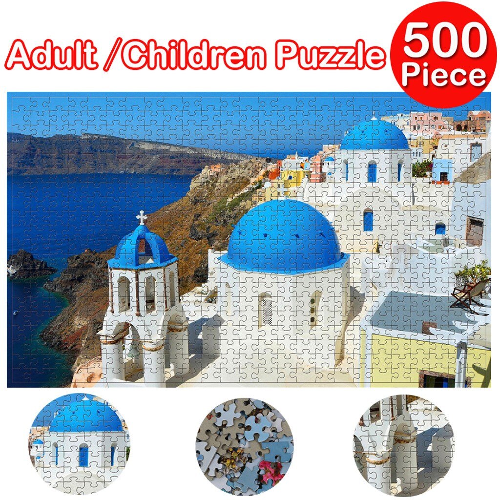 500 Piece Large Puzzle Game Adults Puzzles for children Interesting Toys brinquedos jigsaw puzzle игрушки для девочек: B