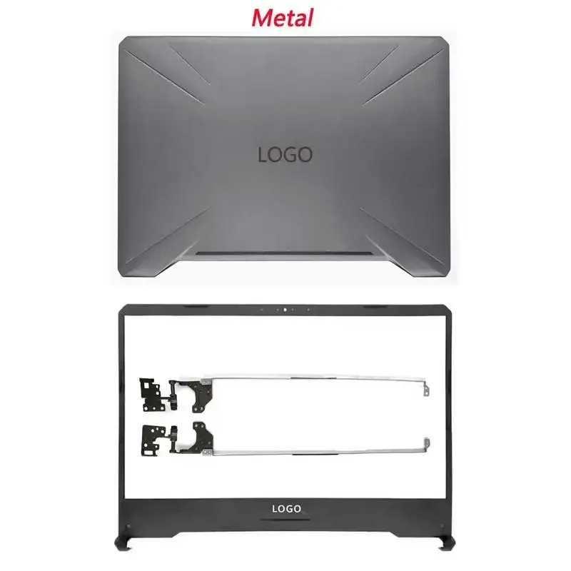 For ASUS TUF FX505 FX505G FX505D FX86 FX86F FX95 Laptop LCD Back Cover Front Bezel Upper Palmrest Bottom Case Keyboard Hinge