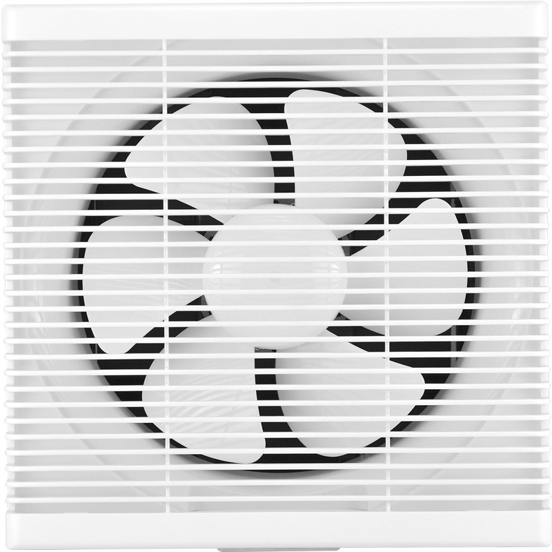 LIMATON Louvered Küche Wc Ventilator Fan hoch Energie Stumm Zauberstab Ventilator badezimmer mit Zurück Abdeckung Netz Ventilator: 6 Zoll Gürtel