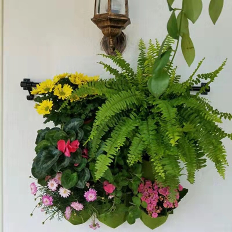 Sac de plantation mural suspendu, plusieurs poches, sac de culture, jardinière verticale pour légumes de jardin, bonsaï vivant, Pot de plantes, fourniture pour la maison