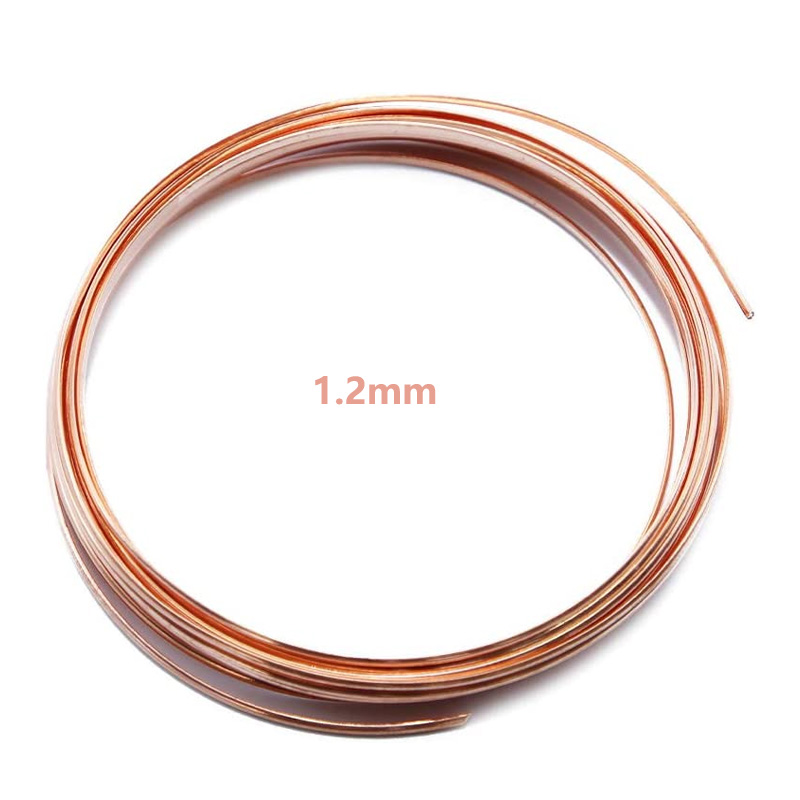 Bobine de fil de cuivre pur, 1-10m, fil de cuivre nu, T2, conducteur, ligne nue, diamètre 0.1mm, 0.15mm, 0.2mm, 0.3mm, 0.4mm, 0.5mm, 5mm: BLEU CIEL
