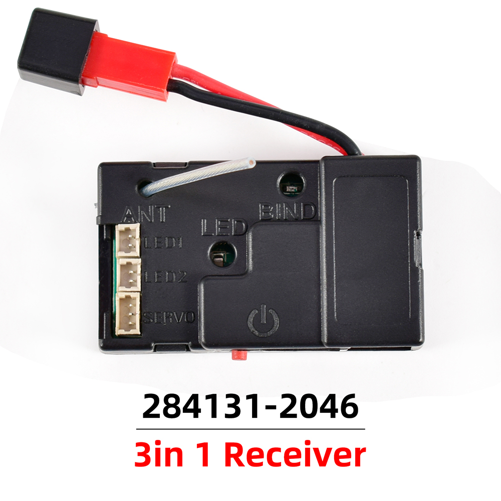 Originele Wltoys muggenauto 1:28 284131 K989 K969 K979 Auto Accessoire Shell/Motor/Ontvanger Board/Differentieel/Servo RC Auto Onderdelen