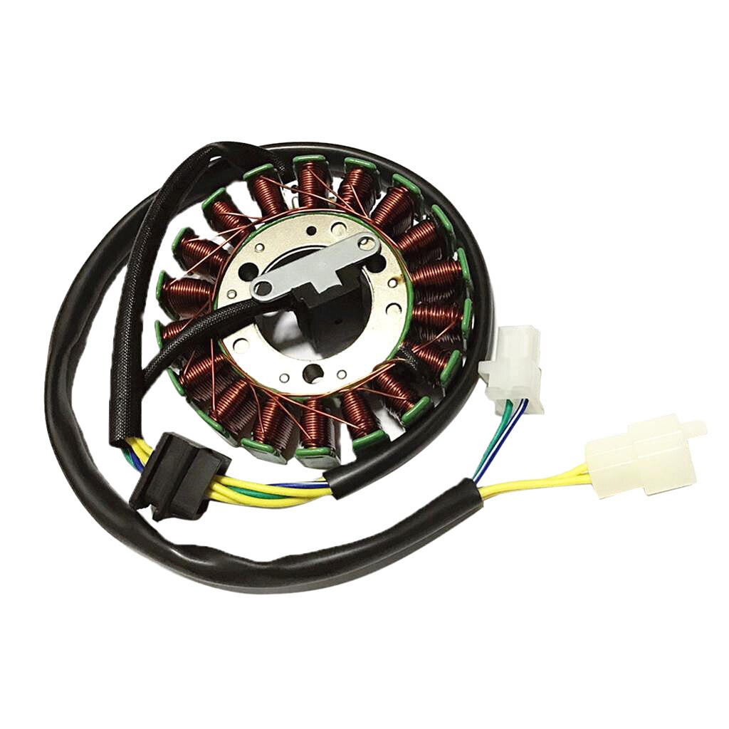 Conjunto de bobina de encendido para motocicleta, estator Magneto para Suzuki GN250
