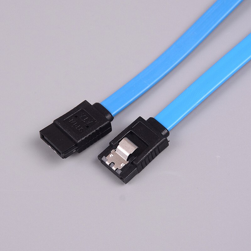 2pcs HDD SSD SATA 3.0 III 6Gb/s Straight Cables Right Angle Hard Disk Drive Data Cable SATA 3 Cable Flat Data Cord for HDD SSD